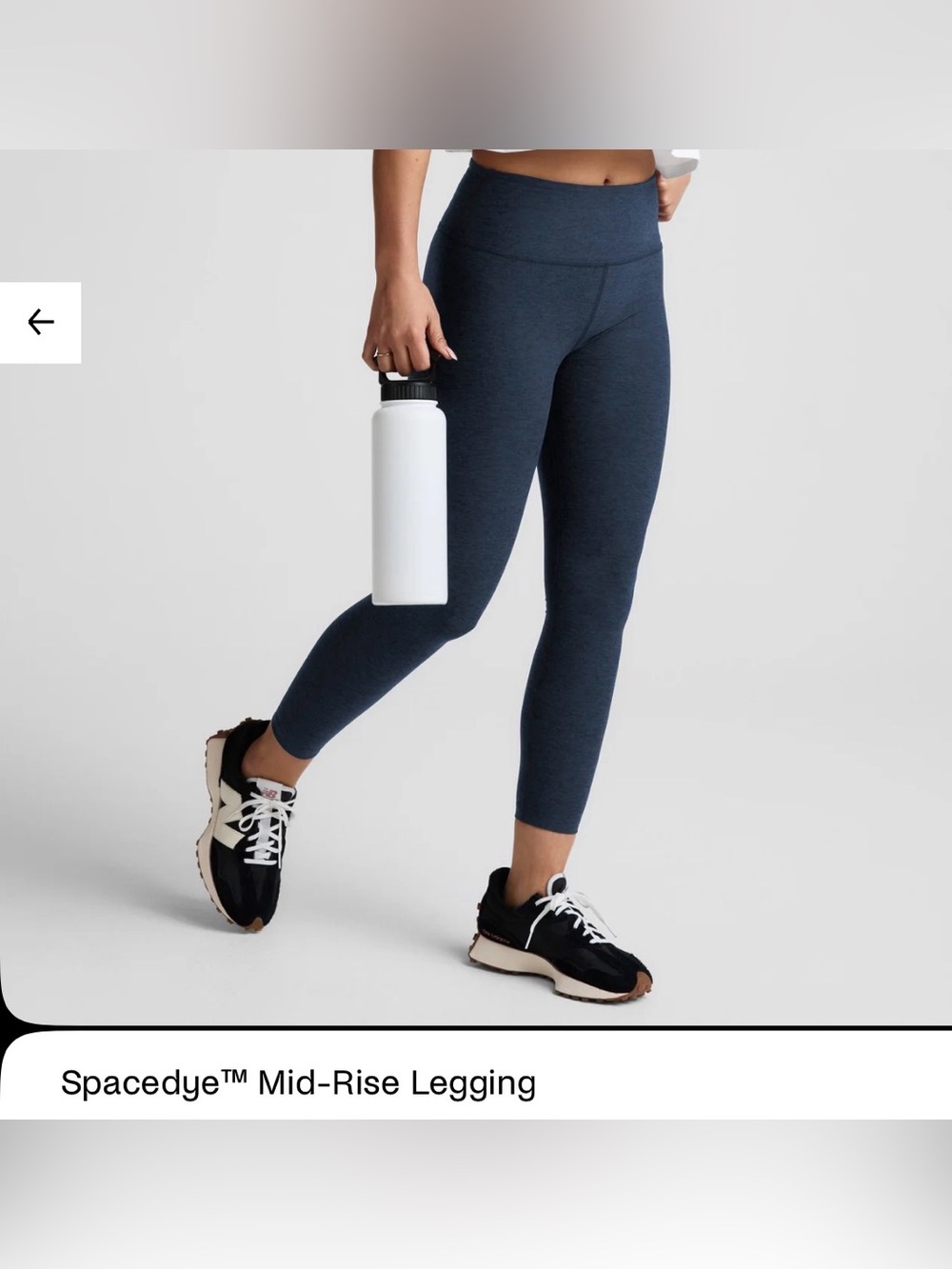 Nwt Beyond Yoga  2 pcs set mid-rise leggings &forever tank  S